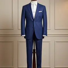Tailored suit look